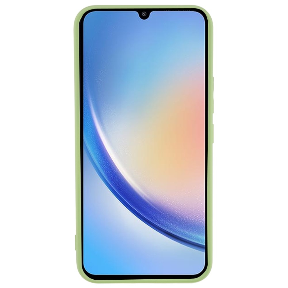 TPU suojakuori Samsung Galaxy A34 vihreä