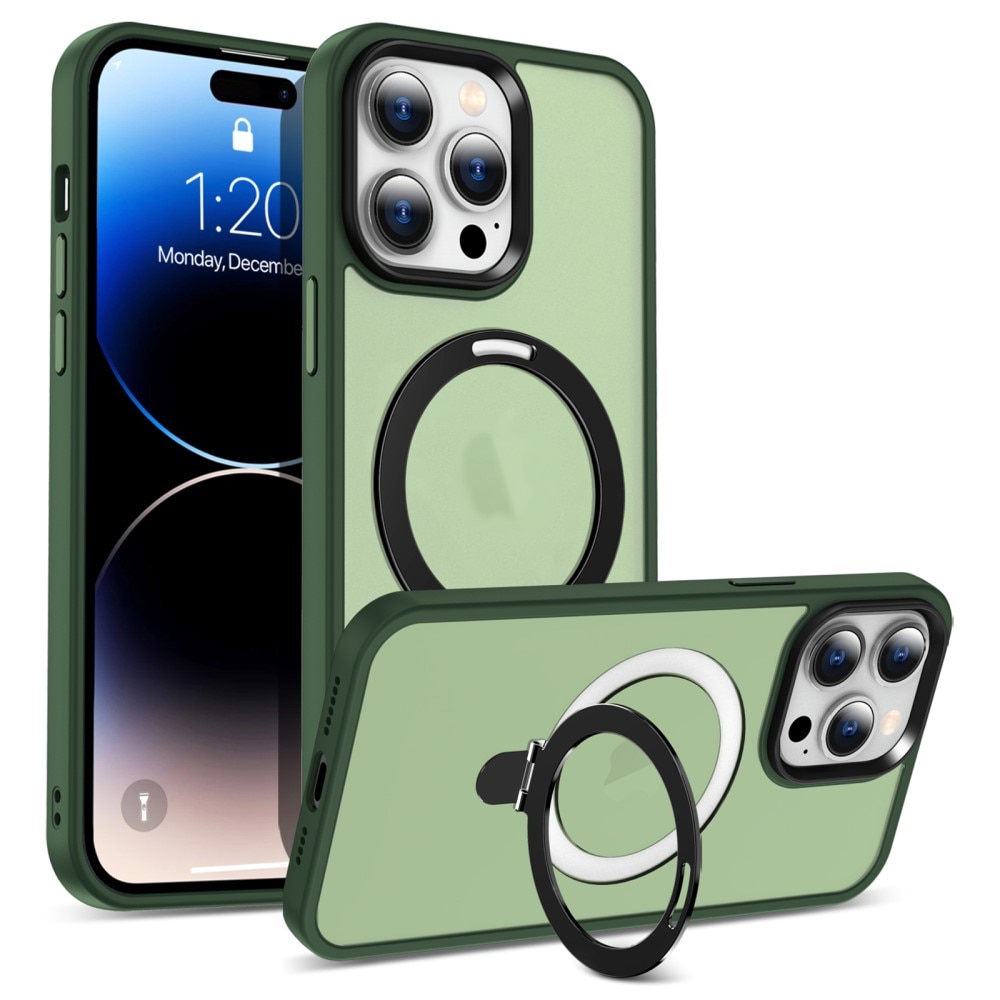 Hybridikuori MagSafe Ring iPhone 14 Pro Max vihreä