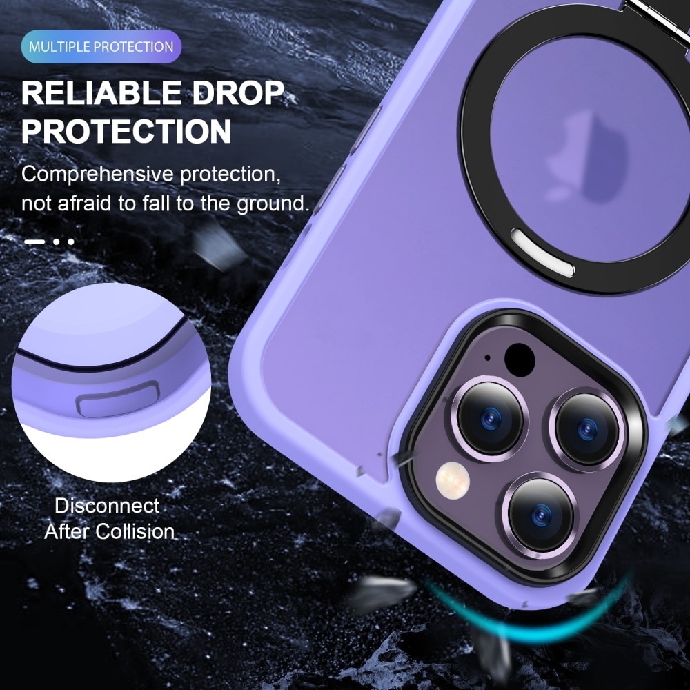 Hybridikuori MagSafe Ring iPhone 14 Pro Max laventeli