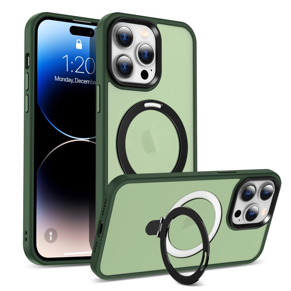 Hybridikuori MagSafe Ring iPhone 14 Pro Vihreä
