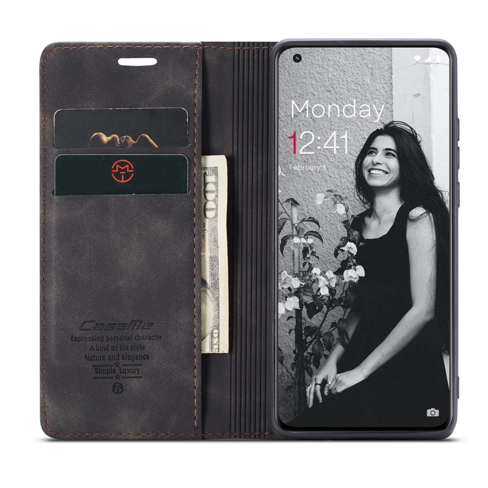 Slim Lompakkokotelo  OnePlus 11 Musta