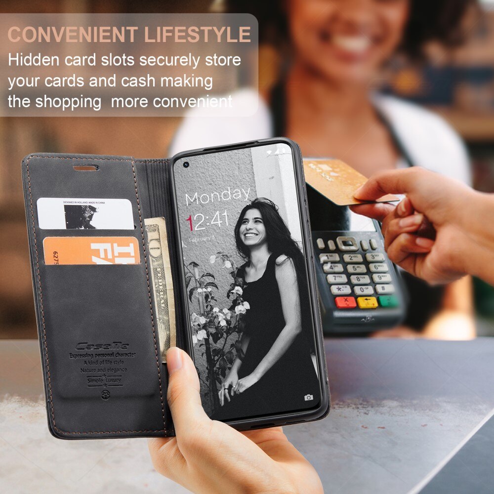 Slim Lompakkokotelo  OnePlus 11 Musta