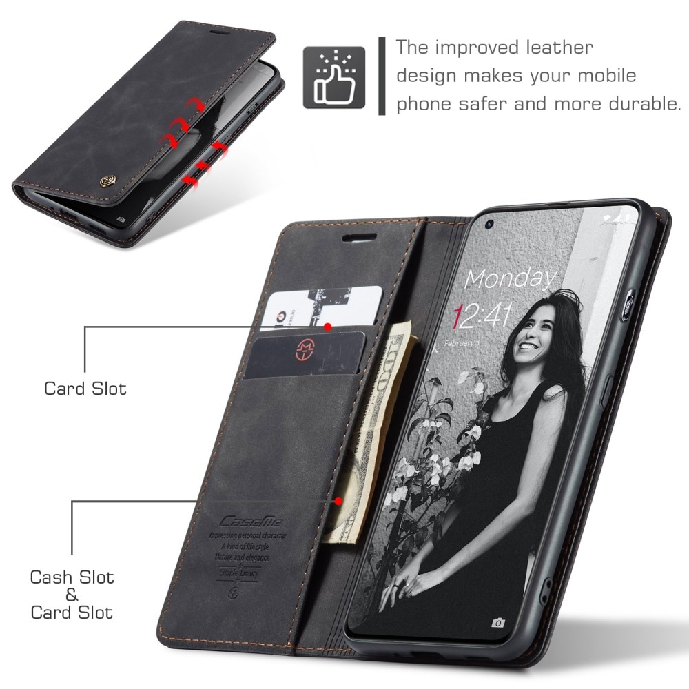 Slim Lompakkokotelo  OnePlus 11 Musta