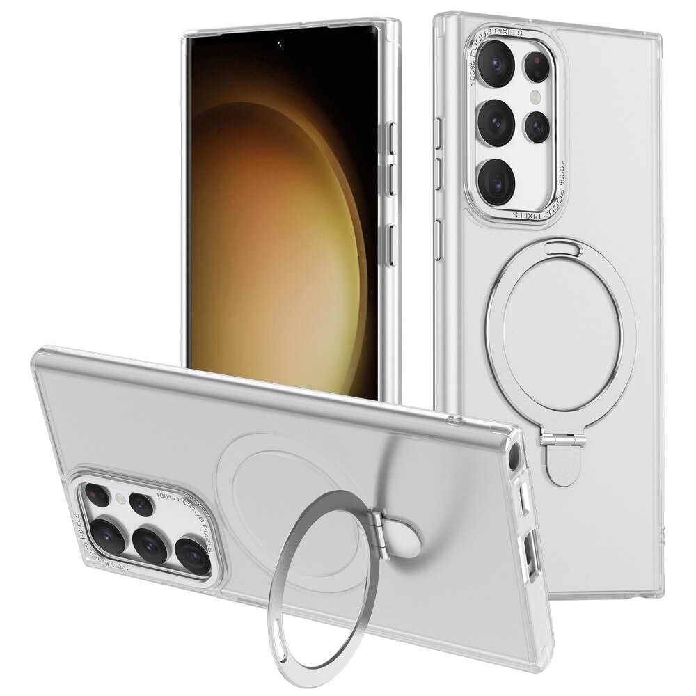 Hybridikuori MagSafe Ring Samsung Galaxy S23 Ultra Sininen