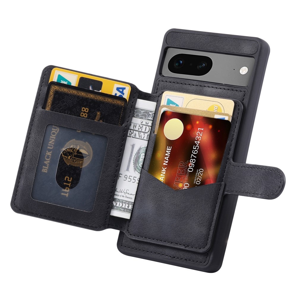 RFID blocking Multi-slot Kuori Google Pixel 6a musta