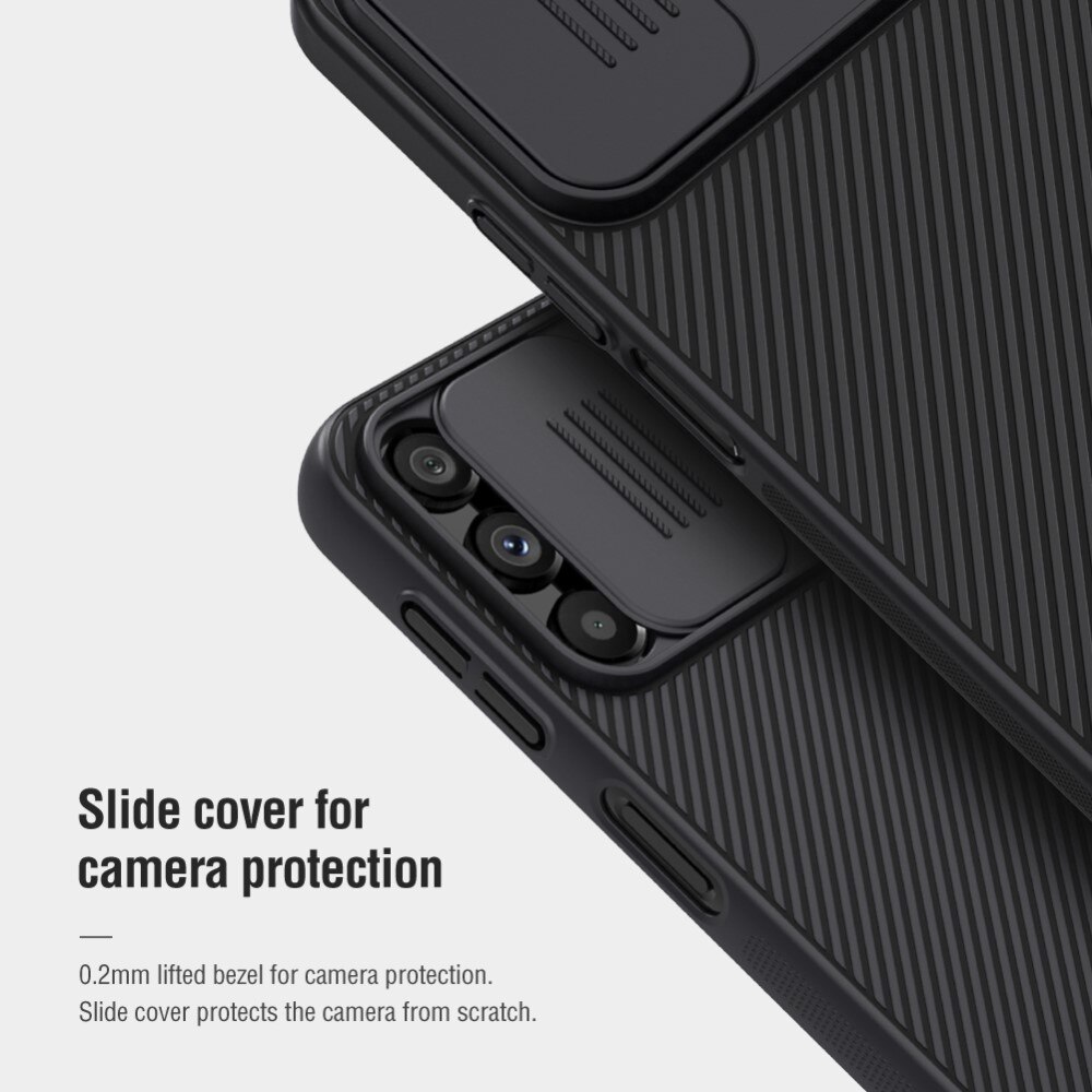 CamShield Kuori Samsung Galaxy A14 Musta