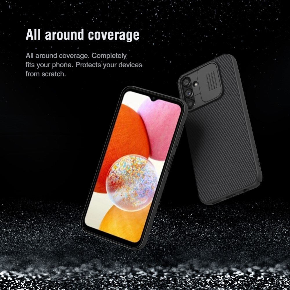 CamShield Kuori Samsung Galaxy A14 Musta