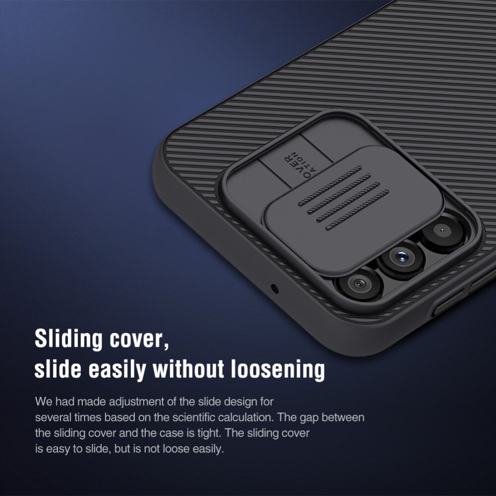 CamShield Kuori Samsung Galaxy A14 Musta