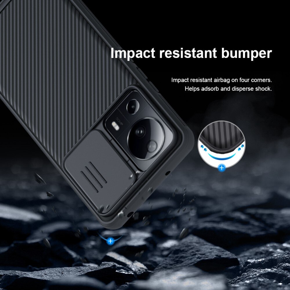 CamShield Kuori Xiaomi 13 Lite Musta