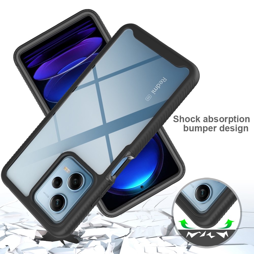 Full Protection Case Xiaomi Redmi Note 12 Pro Musta