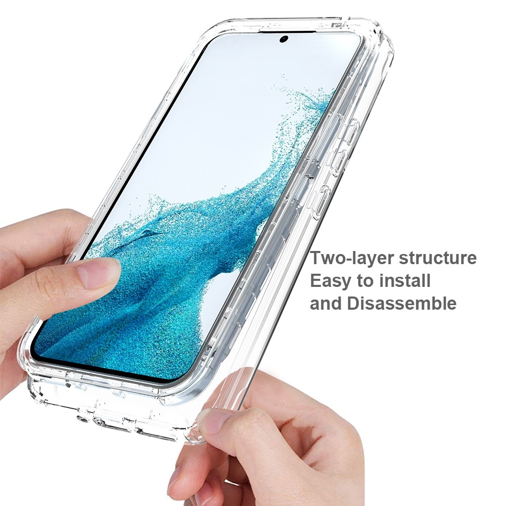 Full Protection Case Samsung Galaxy A54 kirkas