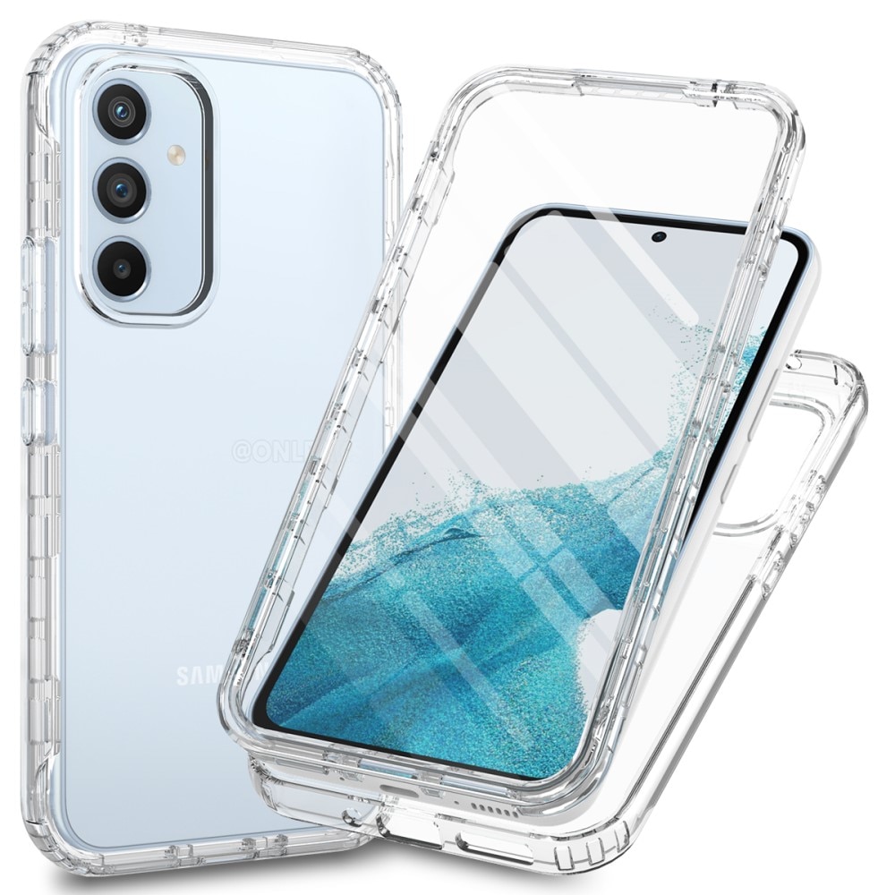 Full Protection Case Samsung Galaxy A34 kirkas