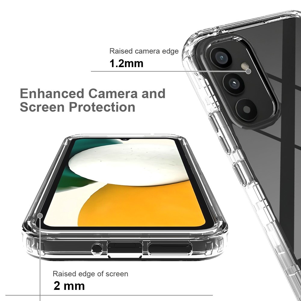 Full Protection Case Samsung Galaxy A34 kirkas