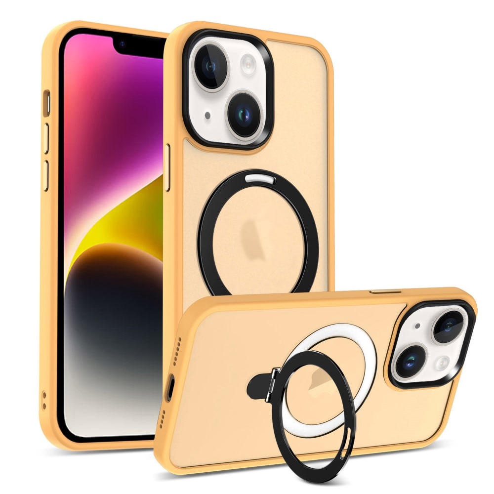 Hybridikuori MagSafe Ring iPhone 14 oranssi