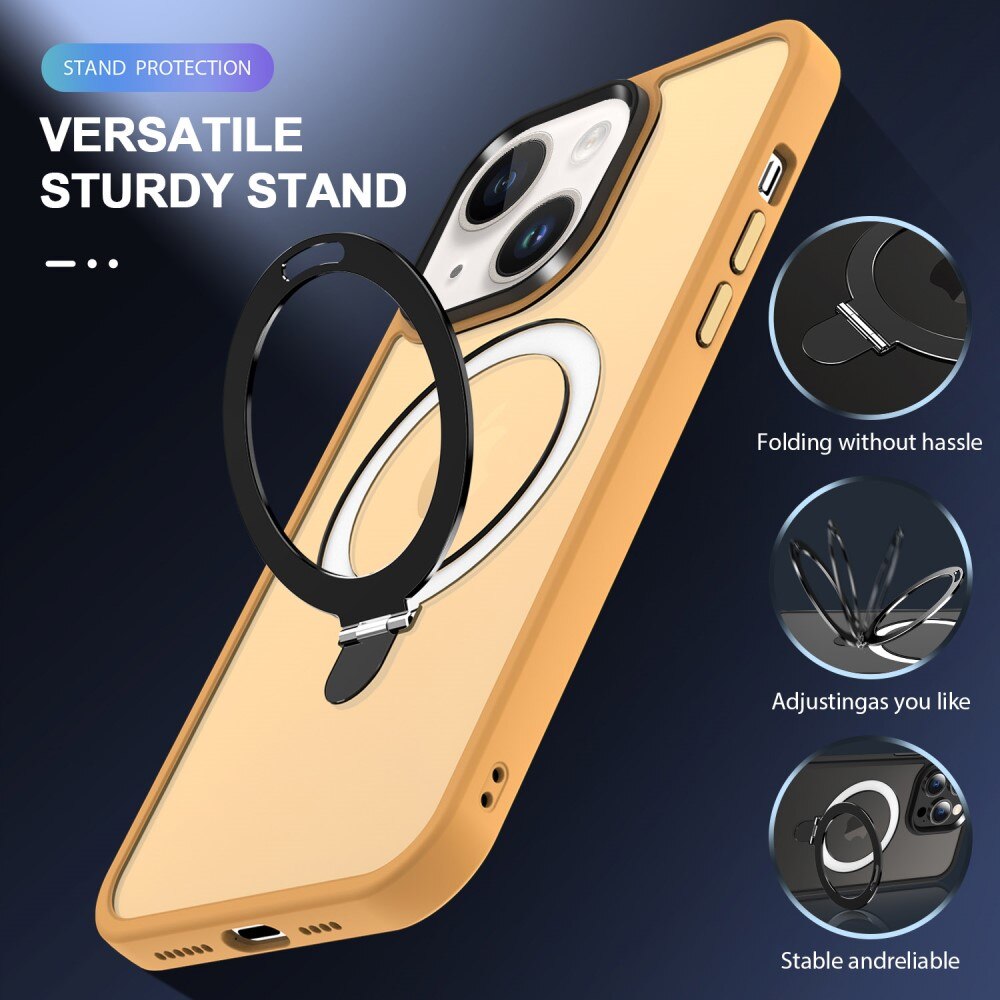 Hybridikuori MagSafe Ring iPhone 13 Oranssi