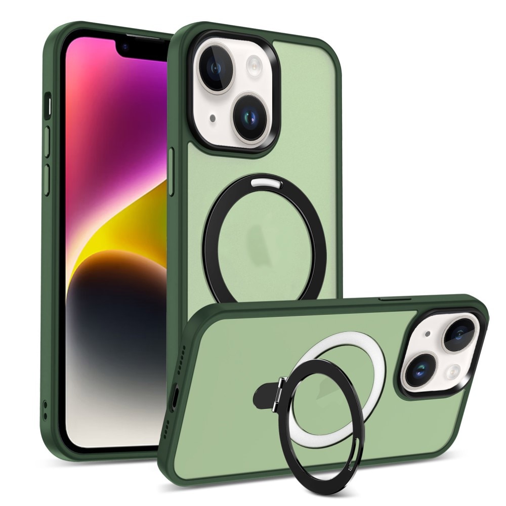 Hybridikuori MagSafe Ring iPhone 14 vihreä