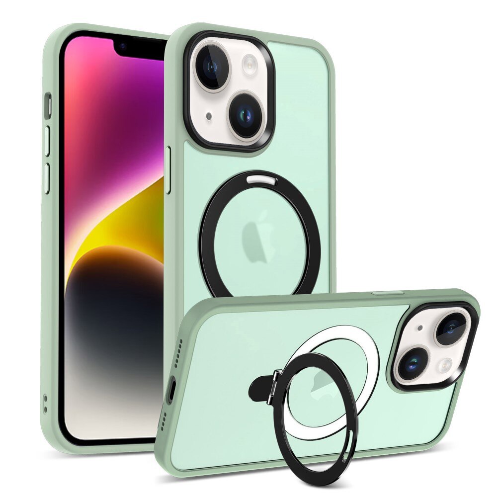 Hybridikuori Magnetic Ring iPhone 13 Vihreä