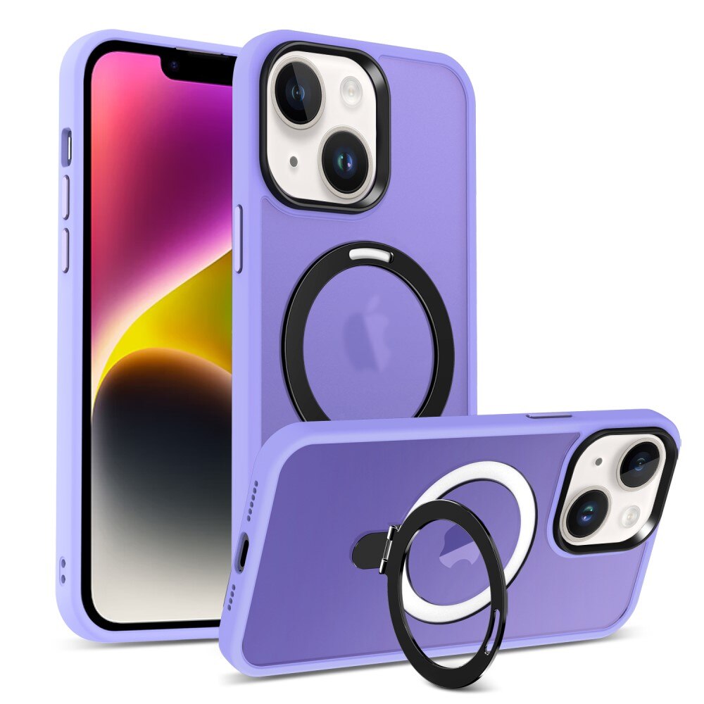 Hybridikuori MagSafe Ring iPhone 13 Liila