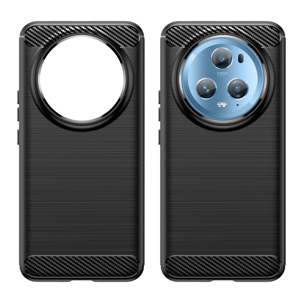 Honor Magic5 Pro Kuori TPU Brushed Musta