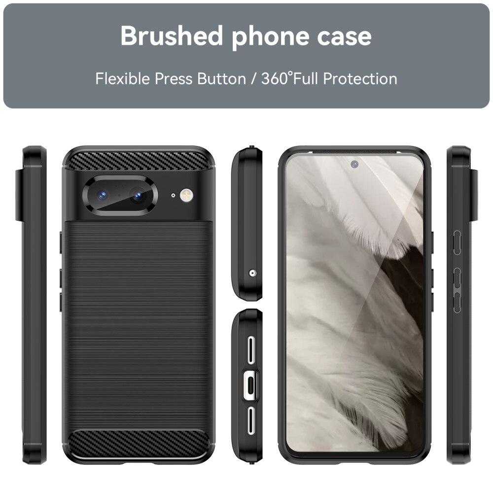 Google Pixel 8 Kuori TPU Brushed Black