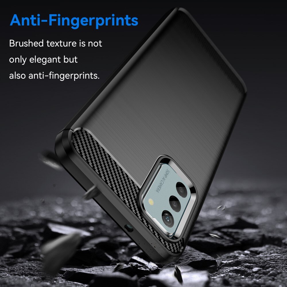  Nokia G22 Kuori TPU Brushed Musta