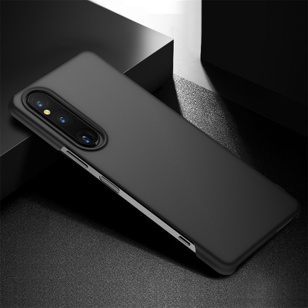 Hard Case Rubberized Sony Xperia 1 V musta