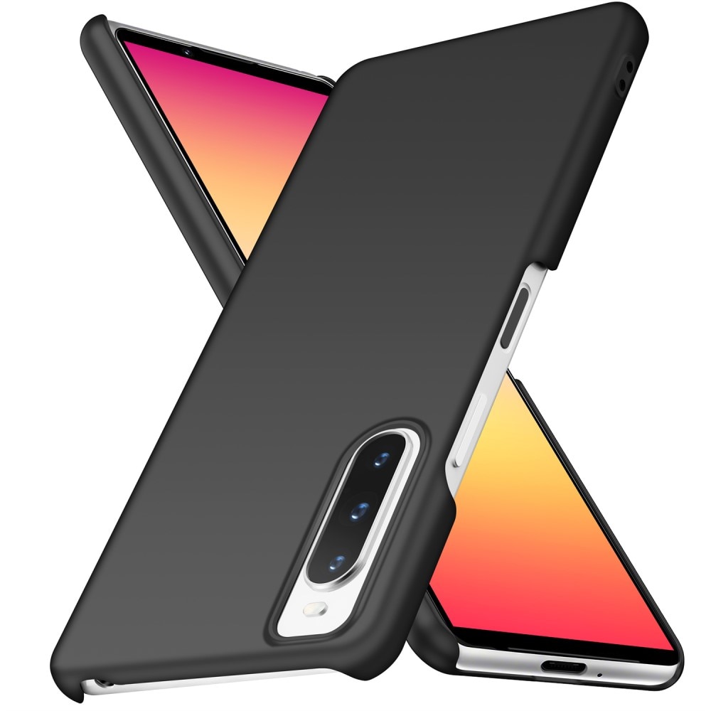 Hard Case Rubberized Sony Xperia 10 V musta