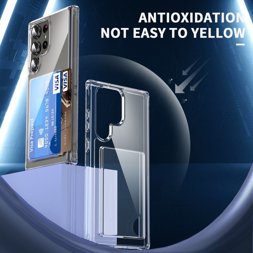 Hybridikuori Korttitasku Samsung Galaxy S23 Ultra kirkas