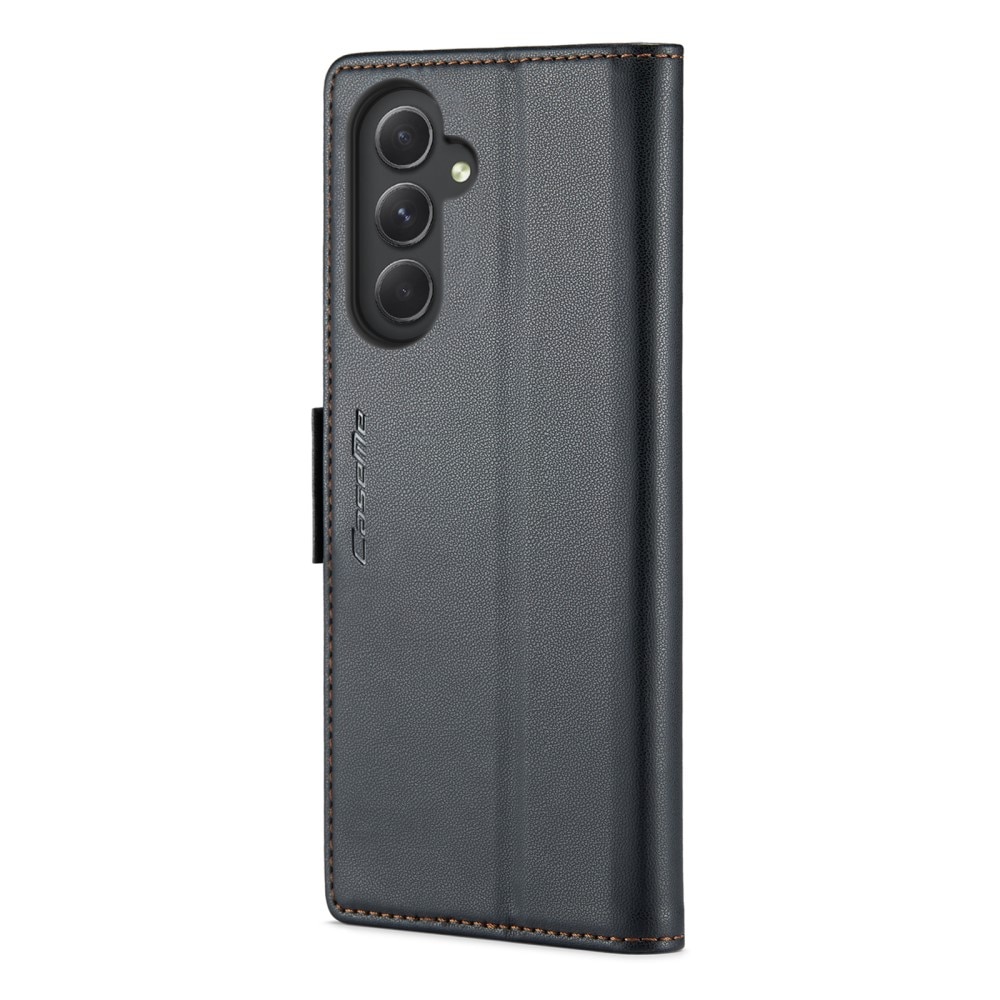 RFID Slim Lompakkokotelo Samsung Galaxy A54 Musta