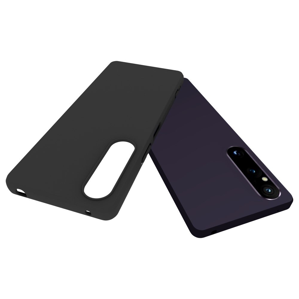 TPU suojakuori Sony Xperia 1 V musta