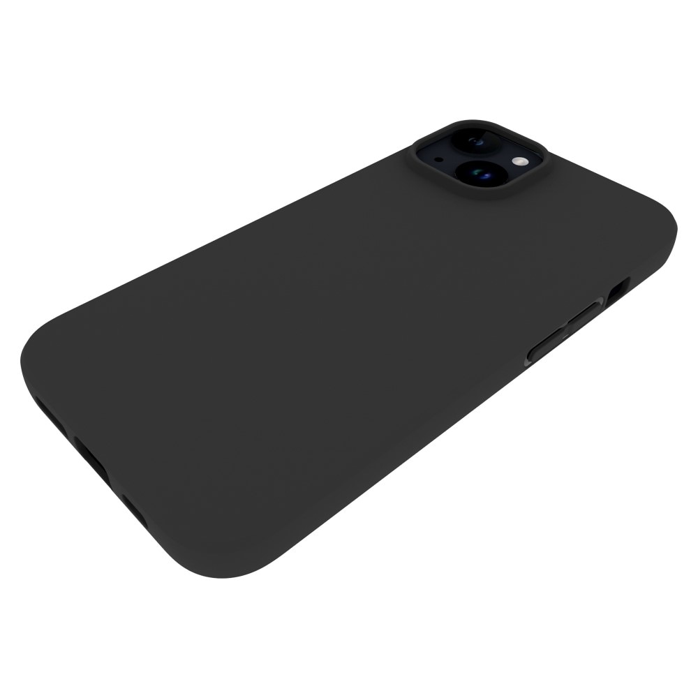 TPU suojakuori iPhone 15 musta