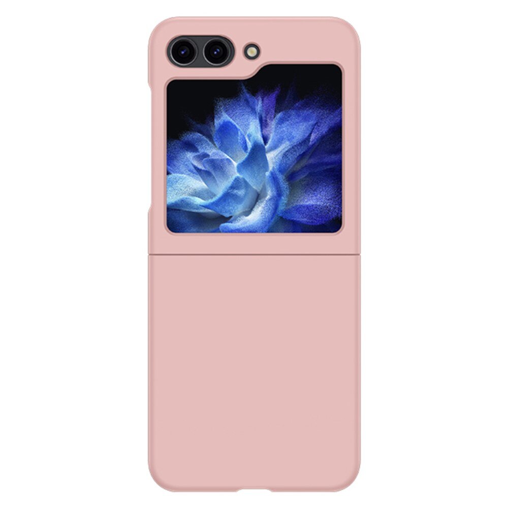 Hard Case Rubberized Samsung Galaxy Z Flip 5 vaaleanpunainen