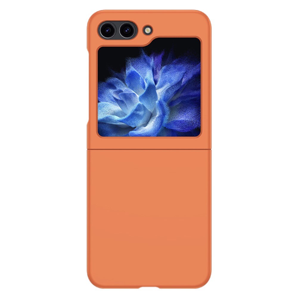 Hard Case Rubberized Samsung Galaxy Z Flip 5 oranssi