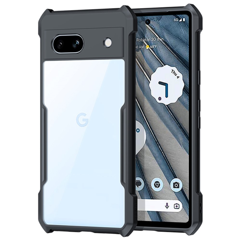 Hybridikuori Bumper Google Pixel 7a musta