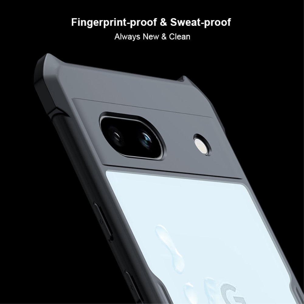 Hybridikuori Bumper Google Pixel 7a musta