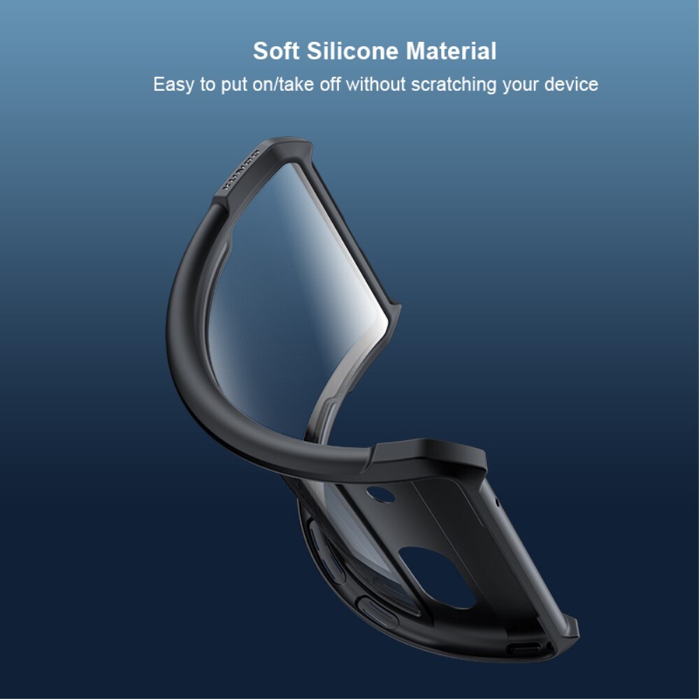 Hybridikuori Bumper Google Pixel 7a musta