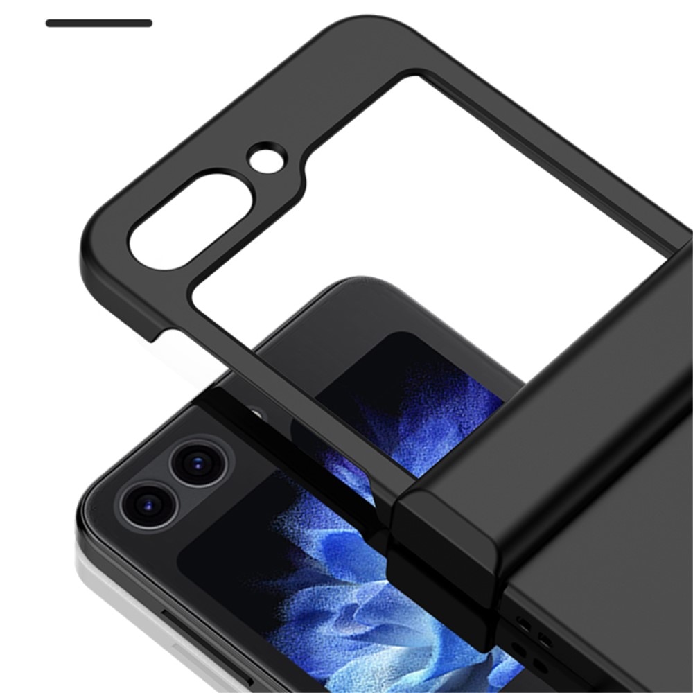 Hard Case Rubberized Hinge Protection Samsung Galaxy Z Flip 5 vaaleanvihreä
