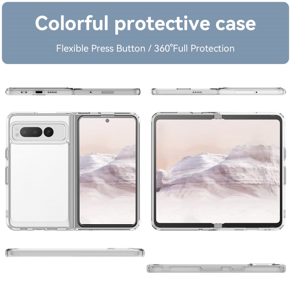 Crystal Hybrid Case Google Pixel Fold kirkas