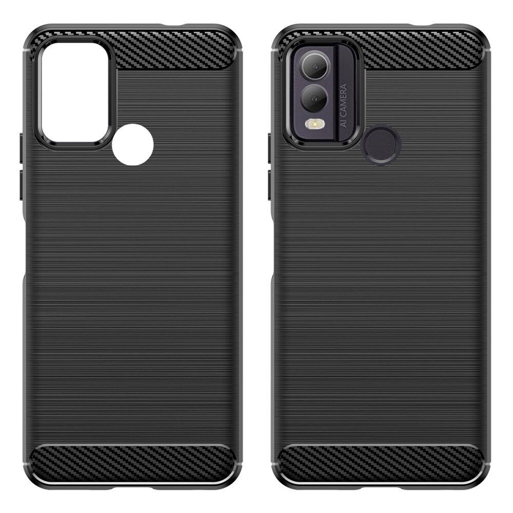  Nokia C22 Kuori TPU Brushed Musta