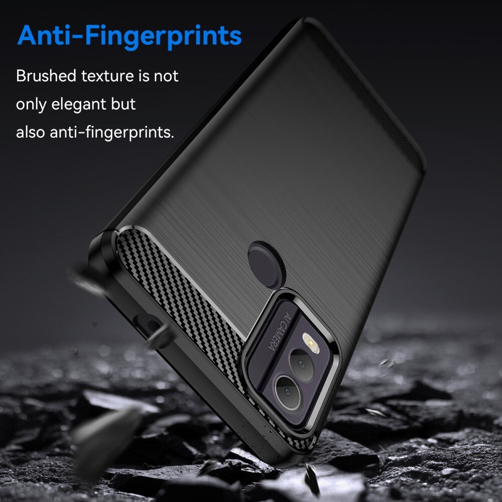  Nokia C22 Kuori TPU Brushed Musta