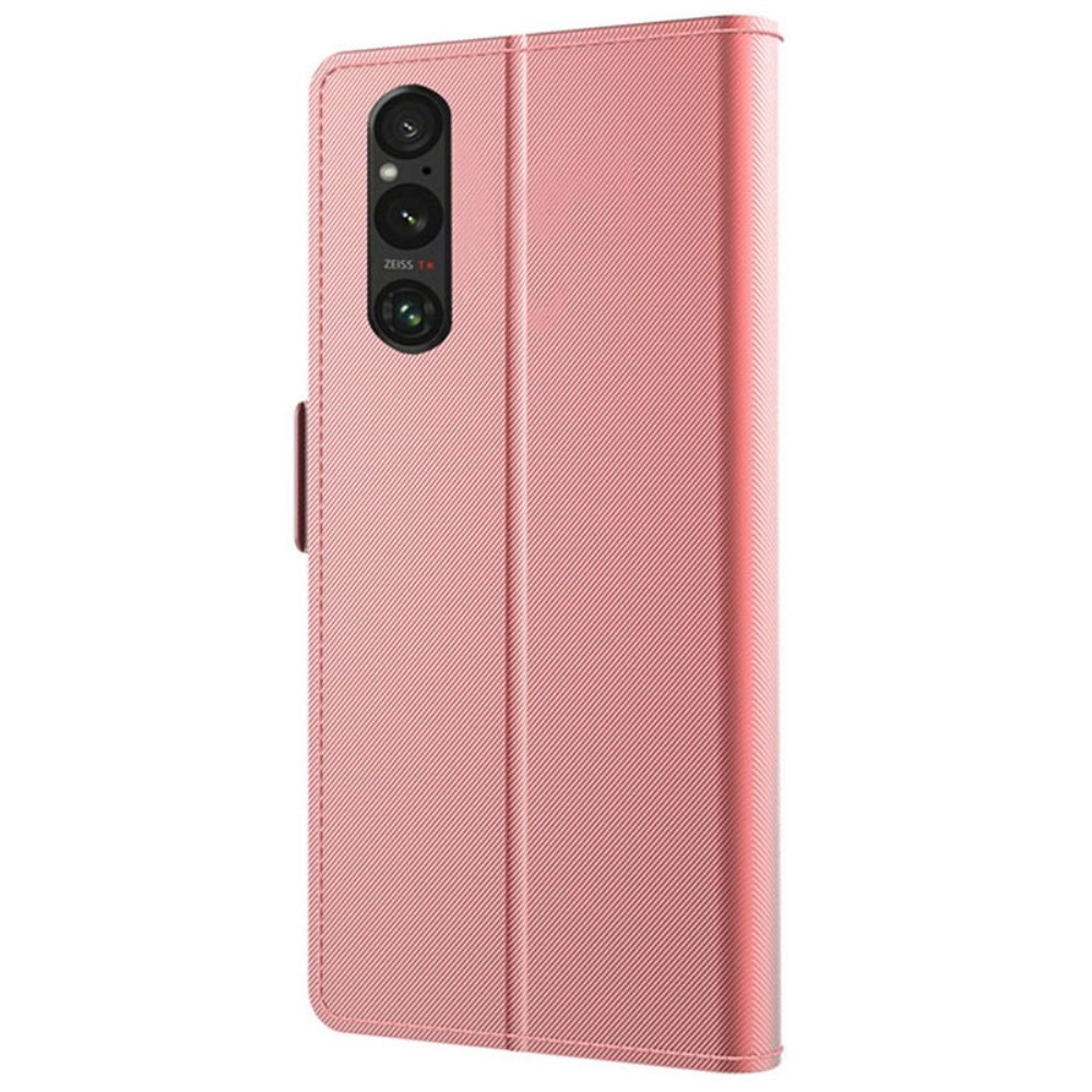 Suojakotelo Peili Sony Xperia 1 V vaaleanpunainen