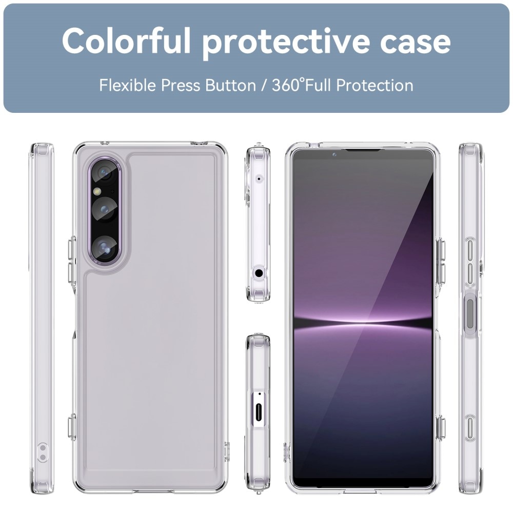 Crystal Hybrid Case Sony Xperia 1 V kirkas