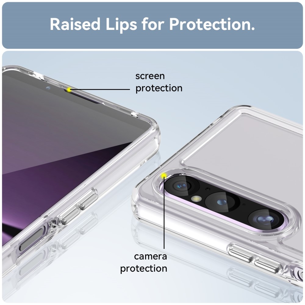 Crystal Hybrid Case Sony Xperia 1 V kirkas