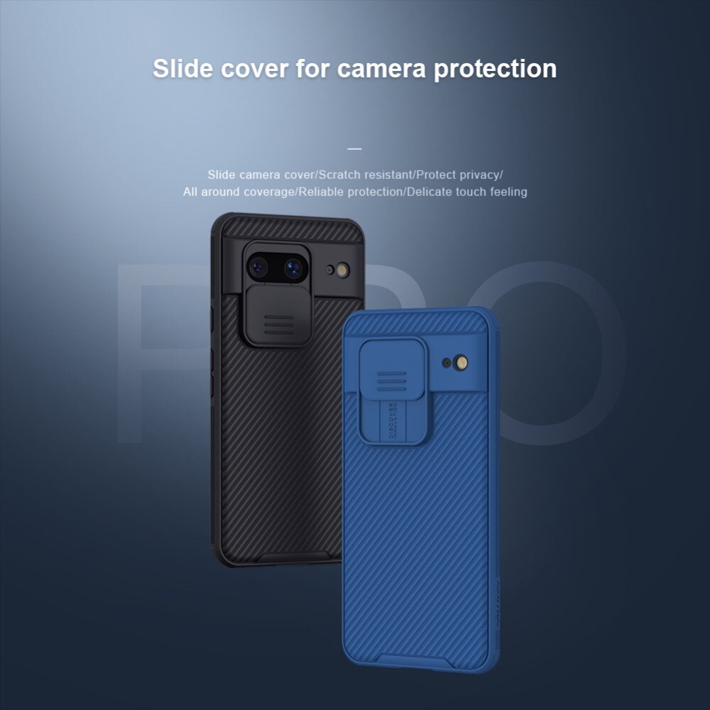 CamShield Kuori Google Pixel 8 Musta