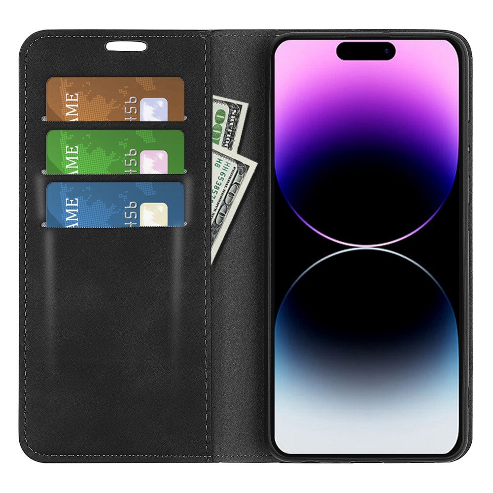 iPhone 15 Pro Slim Suojakotelo Musta