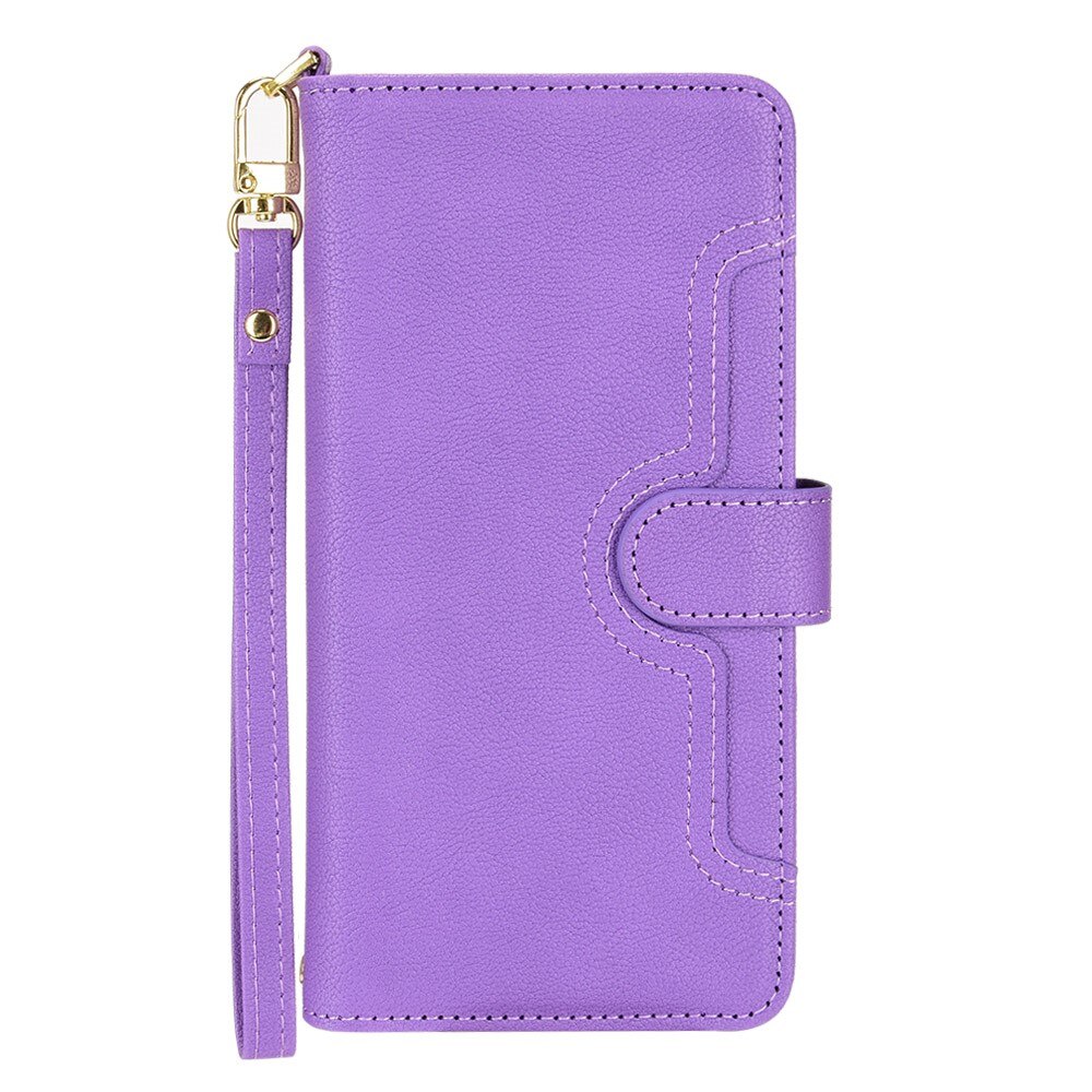 Suojakotelo Zipper Multi-slot Sony Xperia 10 V liila