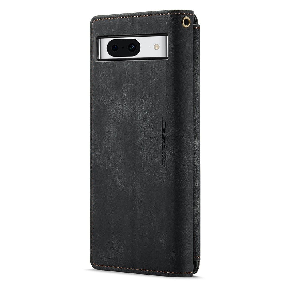 Zipper Wallet Google Pixel 8 Musta