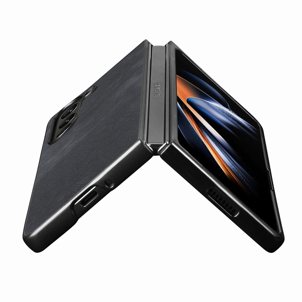 Samsung Galaxy Z Fold 5 Nahkakotelo musta