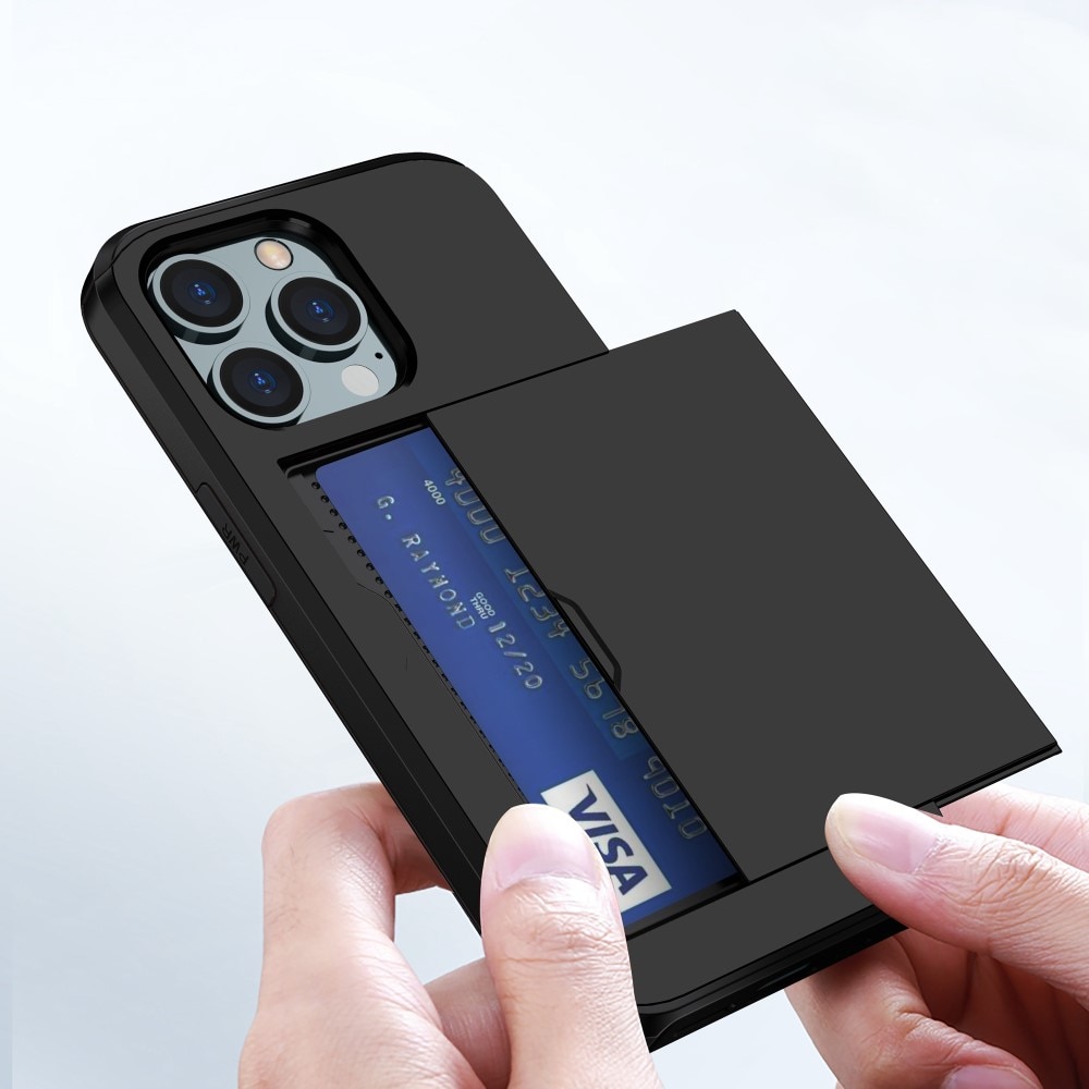 Case Cardslot iPhone 15 Pro musta