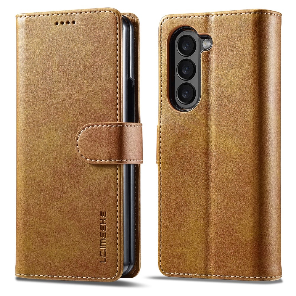 Lompakkokotelot Samsung Galaxy Z Fold 6 cognac